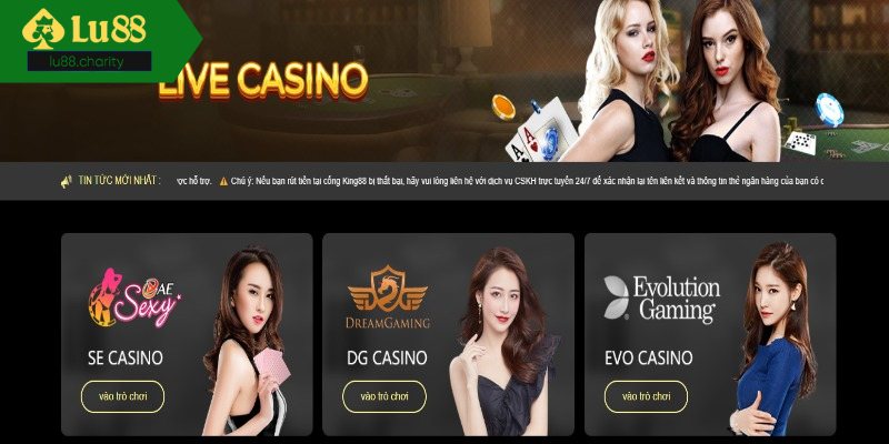 Tổng quan qua hình thức live casino